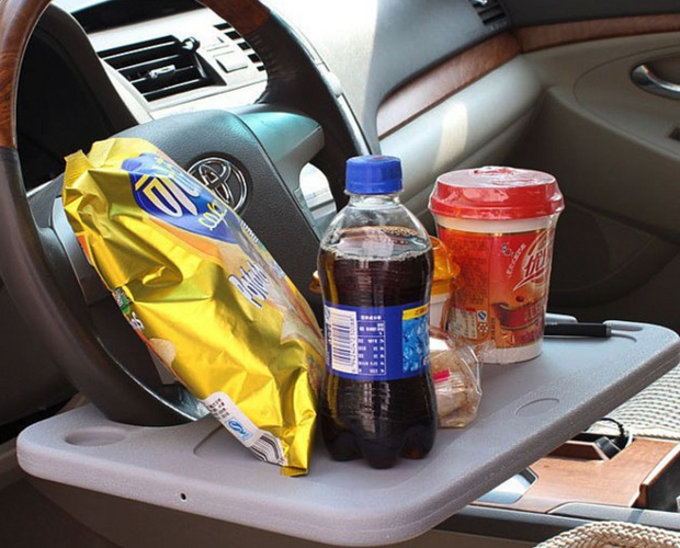 Car Laptop/Eating Steering Wheel Desk