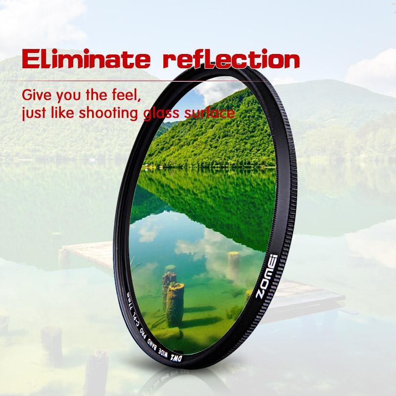 ZOMEI SLIM FRAME - THE CIRCULAR POLARIZING FILTER