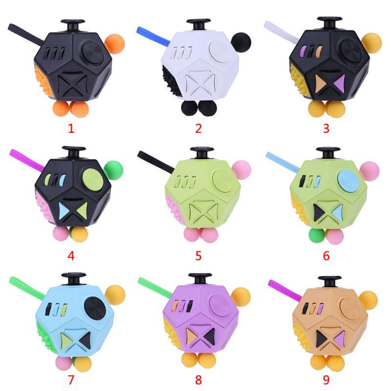 12 Sided Anti-Stress Fidget Cube